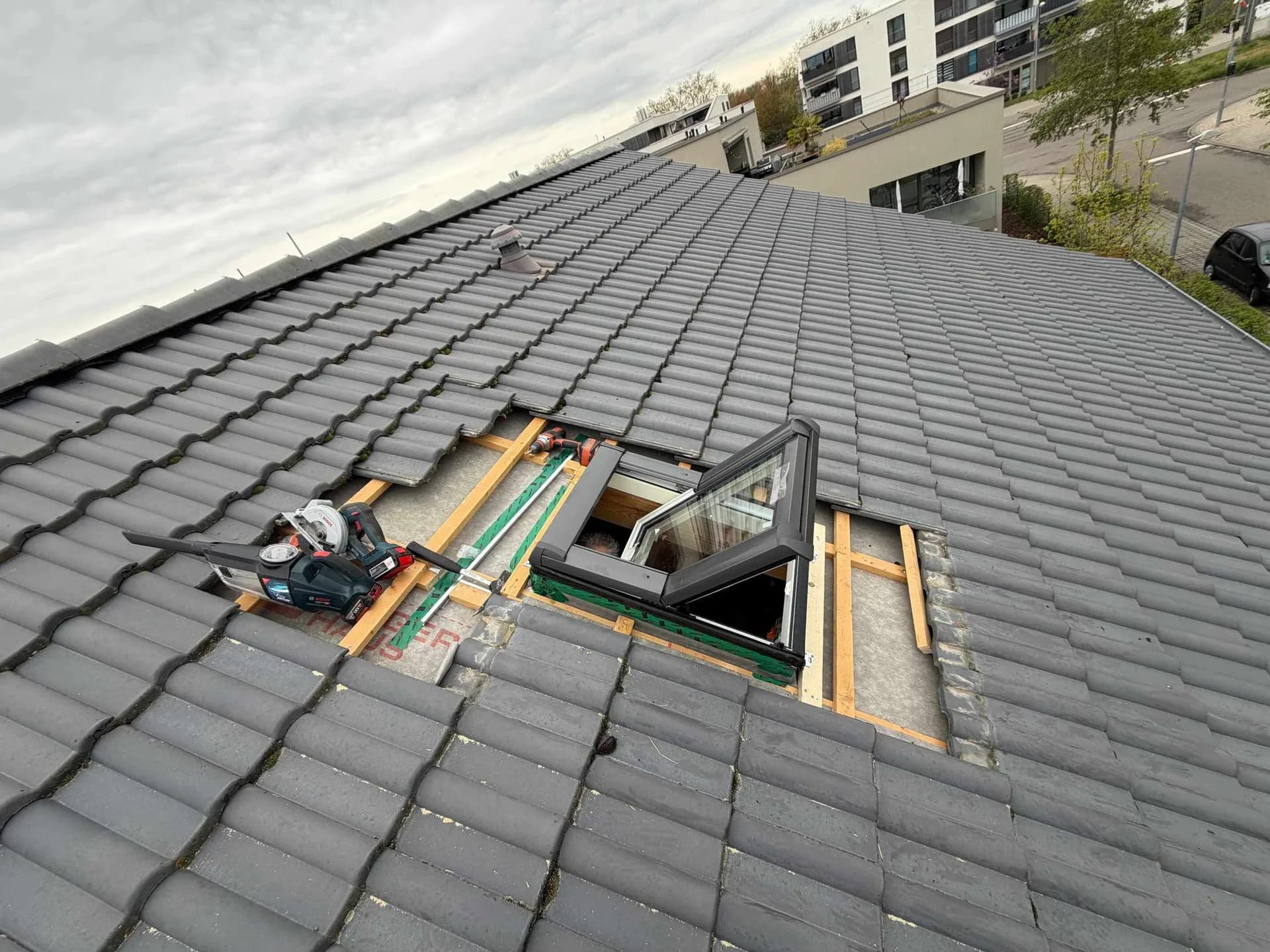 B-DACH – Steildach-Projekt in der Region Karlsruhe